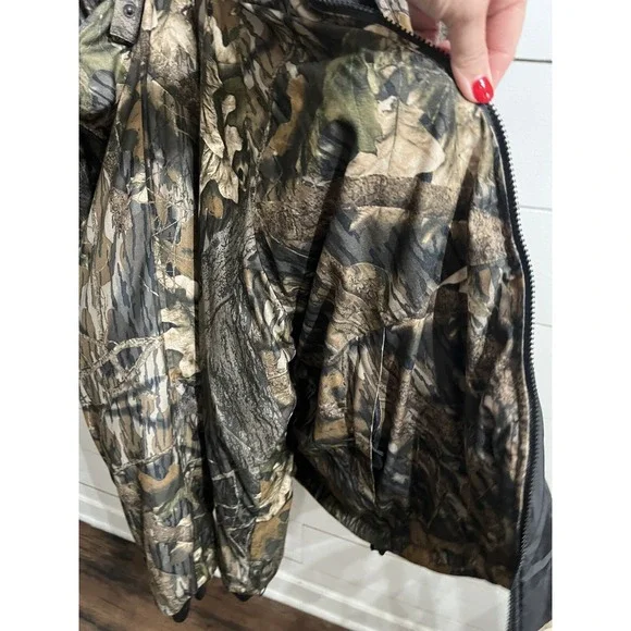 Camo Bear Creek Outfitters Coat Mens Large Heavy Duty Lined Hunting Outdoors XXL - Picture 15 of 16